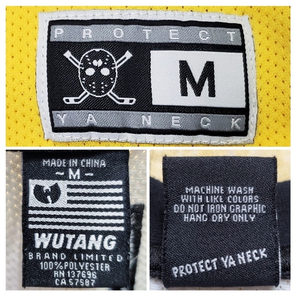 Limited Edition Wu Tang 36 C.R.E.A.M. Hockey Jersey Size M EUC Rza Hip Hop - Picture 10 of 11